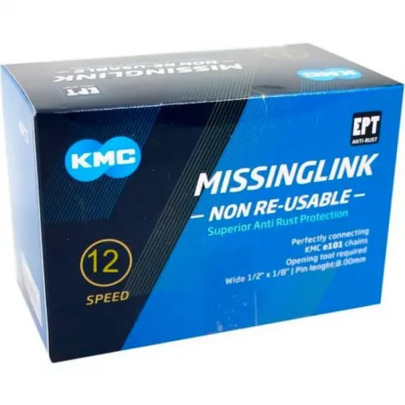 KMC EPT 12s 오토바이 체인 링크 40 단위 3137598943