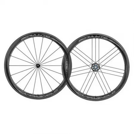 캄파놀로 Bora WTO 45 2-Way Fit Carbon 디스크 튜블리스 로드 휠 세트 3137754969