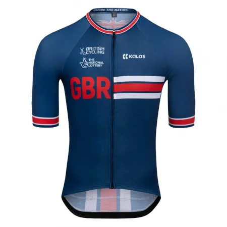 KALAS Great Britain Cycling Team 반팔 져지 3139386424