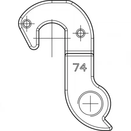 메리다 DH-074 디레일러 행거 3139974951
