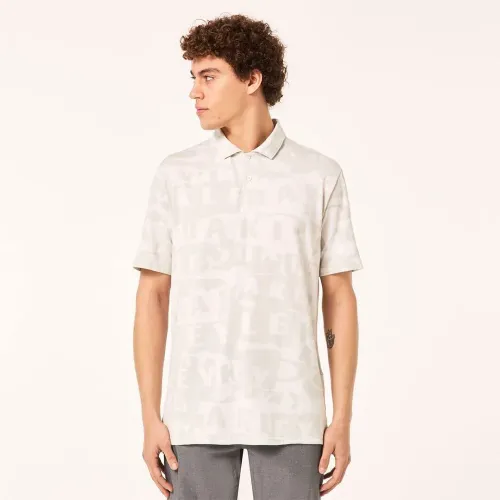 오클리 Ransom Jacquard 반팔 폴로 셔츠 3140223592