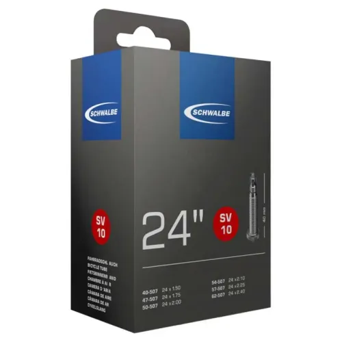 SCHWALBE SV10 Presta 60 mm 내부 튜브 3140606920