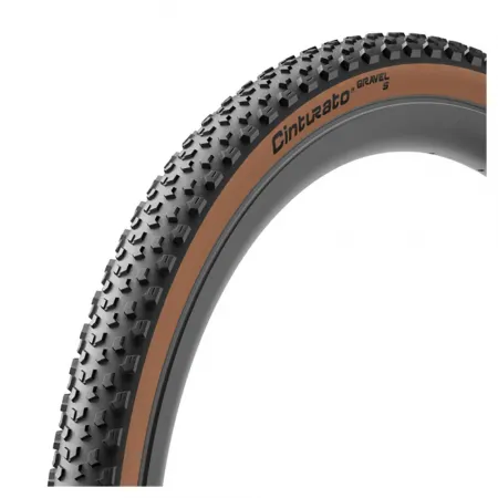 피렐리 Cinturato™ GRAVEL S Classic TechWALL 60 TPI 튜블리스 700 x 50 자갈 타이어 3140676435