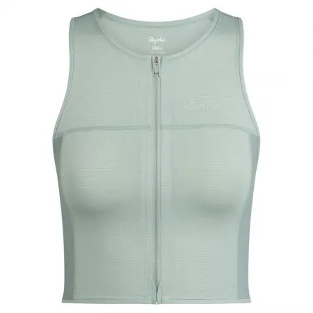 라파 Cropped Zip 스포츠 탑 3140687131