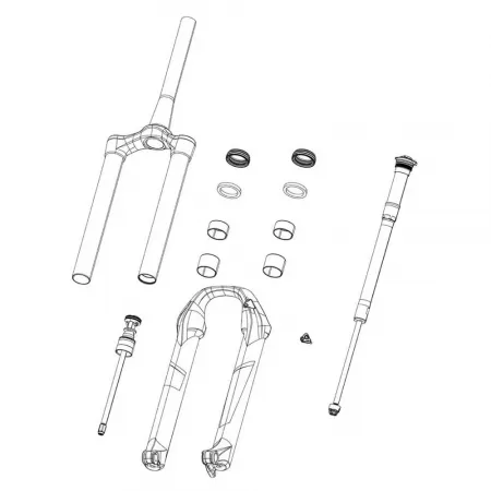 락샥 Charger3 38 mm Boxxer D1+ 2024+ 압축 댐퍼 3140995571