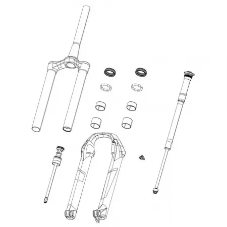 락샥 Ultimate 100-110 mm SID SL C1+ 2021+ 포크가 내려갑니다 3140995657