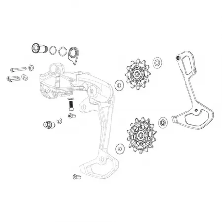 스램 Apex XPLR/Eagle Mechanical 내부 케이지 플레이트 3141012232