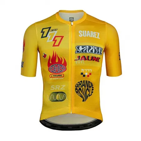 수아레즈 Jaune Tour De Fancia 2024 반팔 져지 3141026787