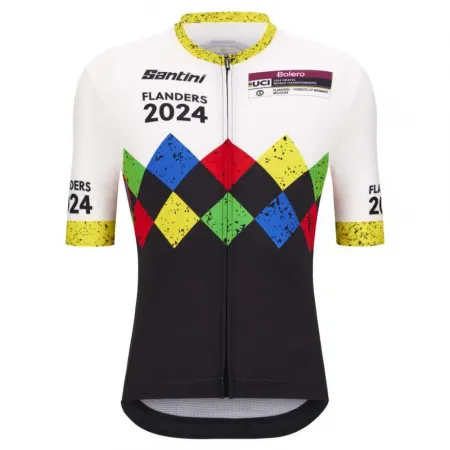 산티니 UCI Gravel World Championships Leuven 반팔 져지 3141060725