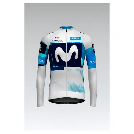 고빅 모비스타 Hyder Movistar Team 2025 긴팔 져지 3141674427