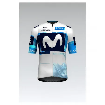 고빅 모비스타 Odyssey Movistar Team 2025 반팔 져지 3141674461