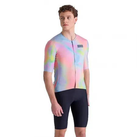 산티니 Bianchi Milano Pop 2025 반팔 져지 3141774614