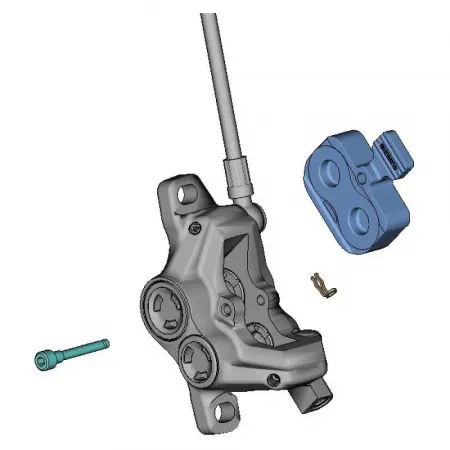 시마노 BR M9220 디스크 브레이크 패드 스페이서 3142845369