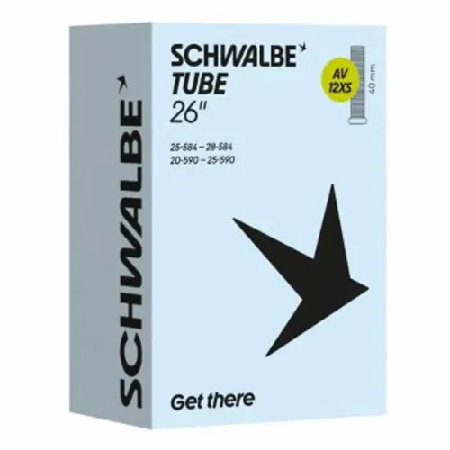 SCHWALBE AV12XS Schrader 40 mm 내부 튜브 3142920106
