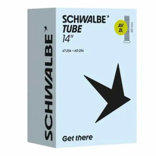 SCHWALBE AV2L Schrader 40 mm 내부 튜브 3142920109