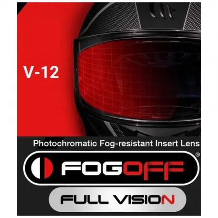 MT헬멧 MT-V-12 Fog Off Photochromatic Insert 핀락 4137452478