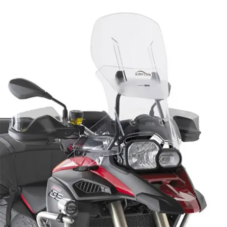 기비 AF5110 Airflow BMW F 800 GS 어드벤처 조절 가능한 앞 유리 4138008059