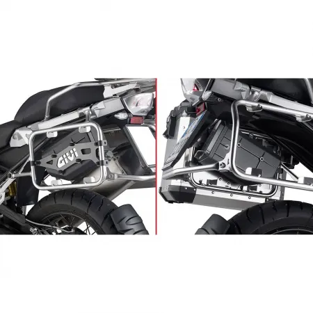 기비 S250 Installation Kit On BMW Original BMW R 1200 GS 어드벤처 14-18/R 1250 GS 어드벤처 19-20 사이드 케이스 장착 4138008351