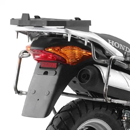 기비 Monokey 혼다 XL Varadero/XL Transalp 125V 650V 탑 케이스 후면 피팅 4138044125