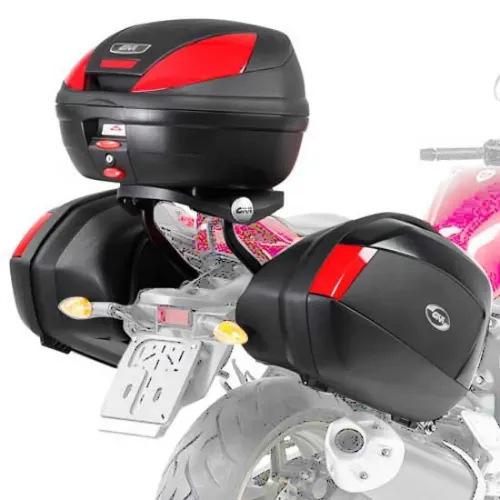 기비 Monolock 야마하 FZ1 1000 탑 케이스 후면 피팅 4138046661