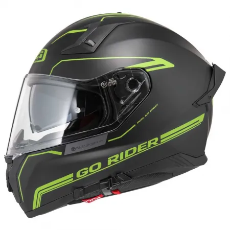 NZI Go Rider Stream Solid 풀페이스 헬멧 4139942641