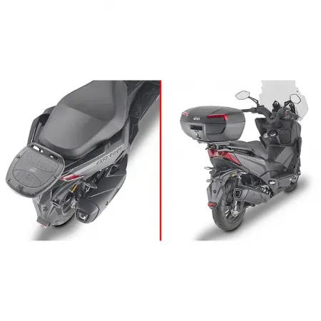 기비 Monolock 킴코 R 125/150cc 2023 탑 케이스 후면 피팅 4140912159