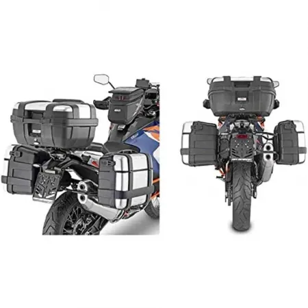 기비 아프릴리아 Tuareg 660 Monokey Cam-Side Trekker Outback 사이드 케이스 장착 4141002717