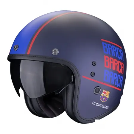 스콜피온 Belfast EVO FC Barcelona 오픈 페이스 헬멧 4141022996