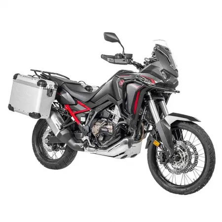 투라텍 ZEGA EVO X And-S 38/38L Stainless Steel Black Rack Honda CRF1100L Africa Twin 2021 사이드 케이스 세트 4141190358