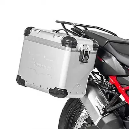 투라텍 ZEGA EVO X And-S 45/45L Stainless Steel Black Rack Honda CRF1100L Africa Twin 2021 사이드 케이스 세트 4141190364