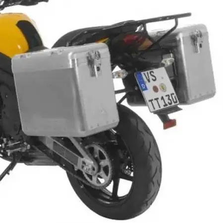 투라텍 ZEGA Mundo 38/38L acero Black Rack Kawasaki Versys 650 2010-2014 사이드 케이스 세트 4141190383