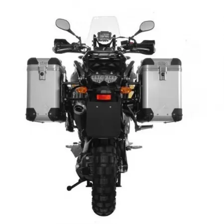투라텍 ZEGA Pro 31/38 ltr. Steel Black Rack Yamaha XT1200Z/ZE Super Tenere 사이드 케이스 세트 4141190392