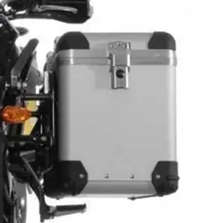 투라텍 ZEGA Pro 38/45 ltr. Steel Black Rack Yamaha XT1200Z/ZE Super Tenere 사이드 케이스 세트 4141190400