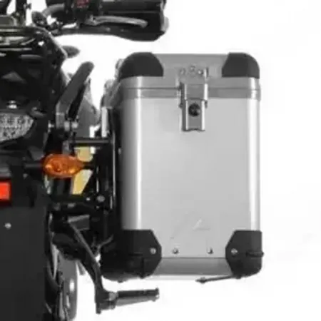 투라텍 ZEGA Pro And-S 31/38 ltr. Steel Black Rack Yamaha XT1200Z/ZE Super Tenere 사이드 케이스 세트 4141190424