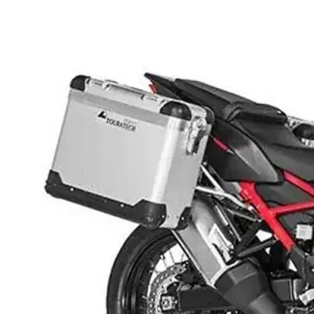 투라텍 ZEGA Pro And-S 31/38L con portamaletas de Stainless Steel Honda CRF1100L Africa Twin 2021 사이드 케이스 세트 4141190428