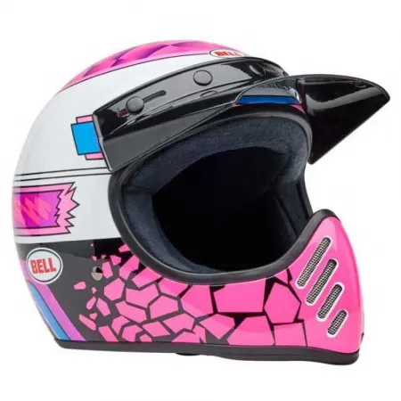 BELL 헬멧 MOTO Moto-3 Deathspray 풀페이스 헬멧 4141272837