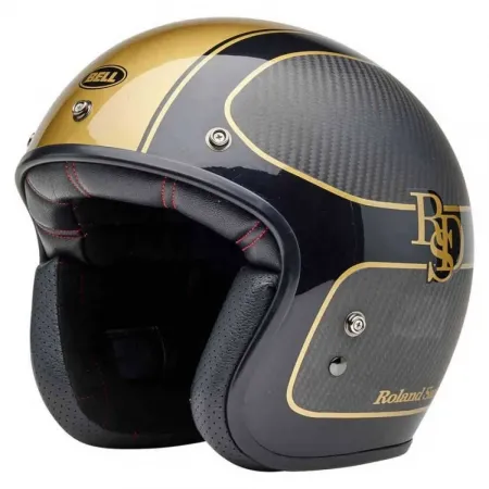 BELL 헬멧 Custom 500 Carbon RSD Checkmate 오픈 페이스 헬멧 4141313482