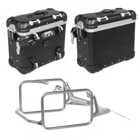 투라텍 ZEGA Evo And-Black 31L/31L BMW R1300GS 사이드 케이스 세트 4142547251