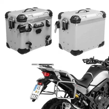 투라텍 ZEGA Evo And-S 45L/45L 혼다 XL750 Transalp 사이드 케이스 세트 4142547261