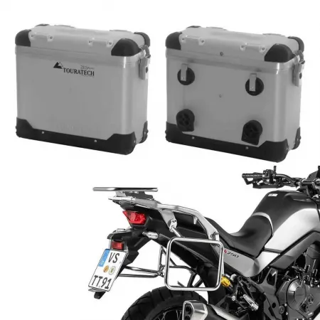 투라텍 ZEGA Pro And-S 31L/31L 혼다 XL 750 Transalp 사이드 케이스 세트 4142547297