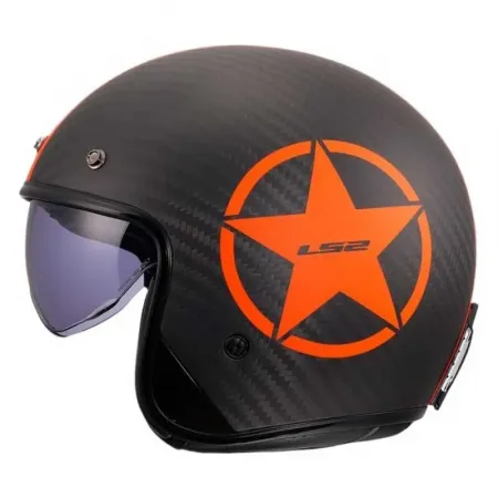 LS2 OF601 Bob II C Star ECE 22.06 오픈 페이스 헬멧 4142631133