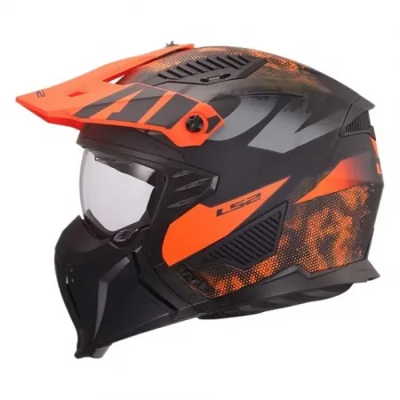 LS2 OF606 Drifter Gas ECE 22.06 컨버터블 헬멧 4142631136