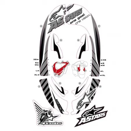 알파인스타 Bionic Neck Graphic 스티커 4676796