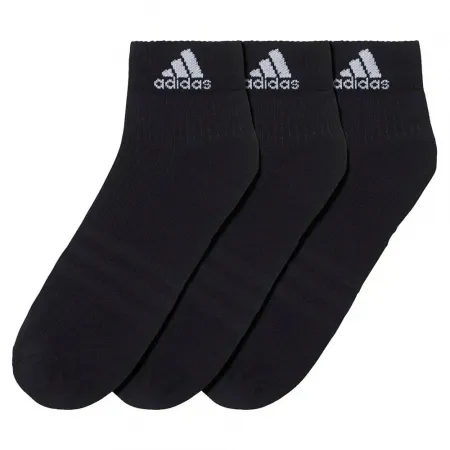 아디다스 3 Stripes Performance Half Cushion Ankle 축구 양말 3 켤레 51325075