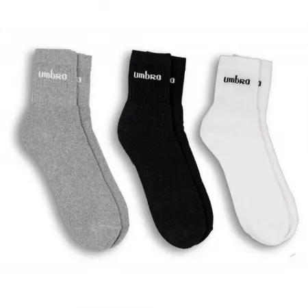 엄브로 Branded Sports 짧은 양말 3 켤레 5137261708