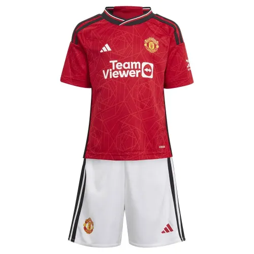 아디다스 Manchester United 23/24 집 주니어 세트 5139927643