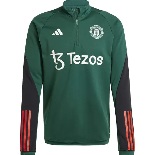 아디다스 Manchester United 23/24 훈련 하프 지퍼 스웨트셔츠 5140538797