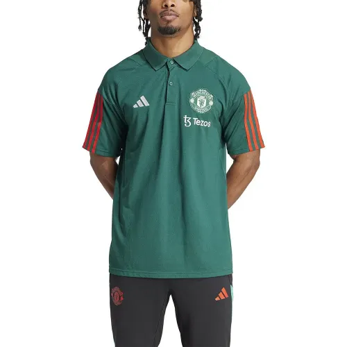 아디다스 Manchester United 23/24 훈련 반팔 폴로 셔츠 5140538799