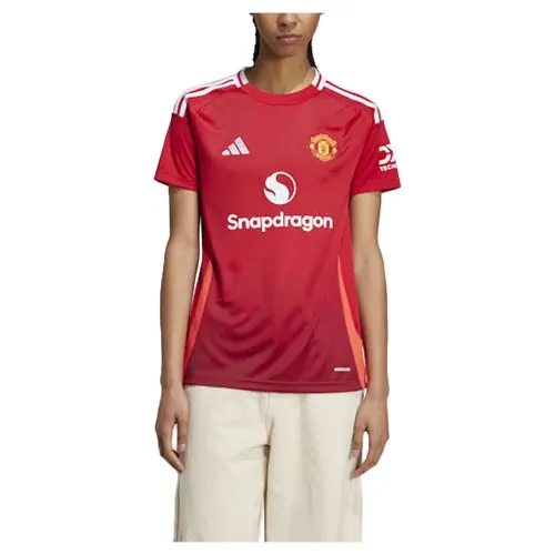 아디다스 Manchester United 24/25 집 여성 반팔 티셔츠 5141013563
