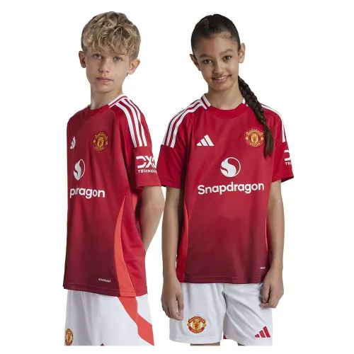 아디다스 Manchester United 24/25 집 주니어 반팔 티셔츠 5141013567